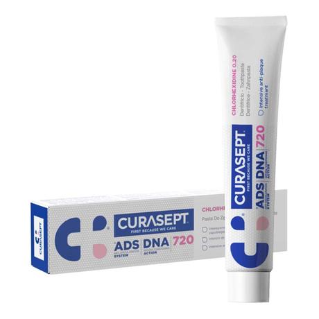 Фото Curasept ADS DNA 720 зубная паста (хлоргексидин 0,2%), 75 мл