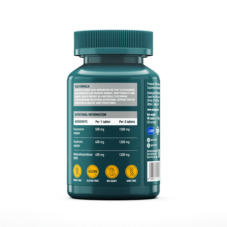 Фото UESUPPS Ультра Энерджи Глюкозамин Хондроитин МСМ, таблетки, 90 шт.