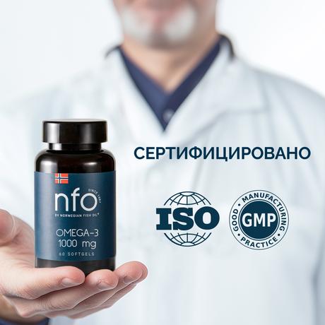 Фото Norwegian Fish Oil Омега-3, капсулы 1000 мг, 60 шт.