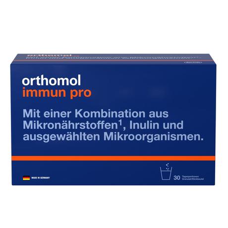 Фото Ортомоль Иммун Про, порошок 15 г + порошок 2 г саше, курс 30 дней