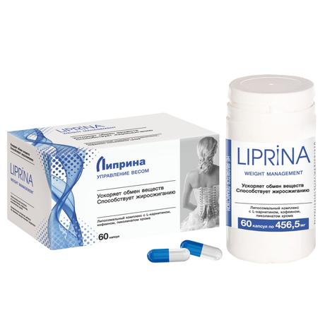 Фото Липрина Управление весом, капсулы, 60 шт.