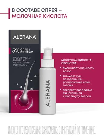 Фото Алерана, спрей 5% 60 мл, 1 шт.