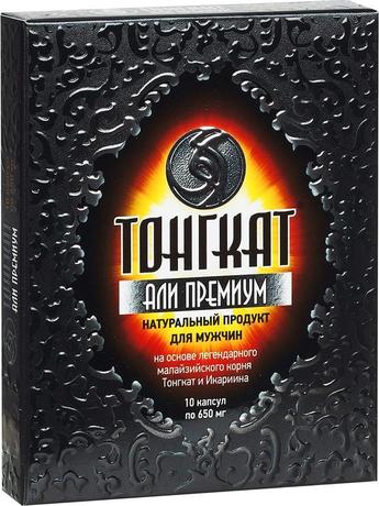 Фото Тонгкат Али Премиум, капсулы массой 650 мг, 10 шт.