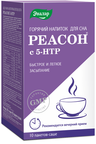 Фото Реасон 5-HTP, порошок, саше, 10 шт.