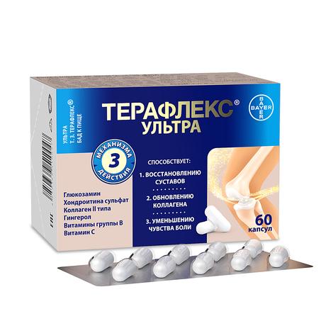 Фото Терафлекс Ультра, капсулы, 60 шт.