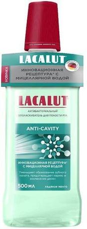 Фото Лакалют Anti-cavity, ополаскиватель антибактериальный, 500 мл