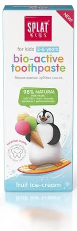 Фото Сплат kids, зубная паста (фруктовое мороженое), 50 мл