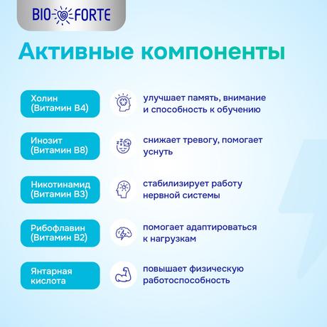 Фото Комбофлавин BioForte, капсулы, 60 шт.