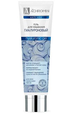 Фото Ахромин, гель гиалуроновый для умывания, 100 мл