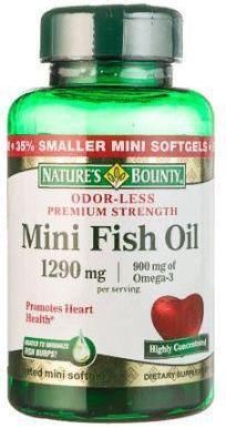 Фото Nature's Bounty Омега-3, капсулы 900 мг, 90 шт.
