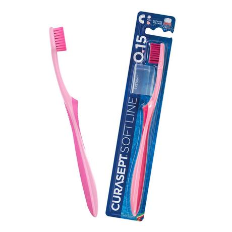 Фото Curasept зубная щетка Soft 015 (2700+ щетинок) мягкая, 1 шт.