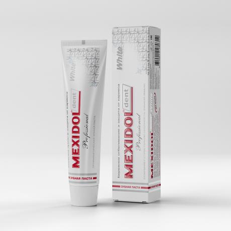 Фото Мексидол Дент White Professional, зубная паста, 65 г