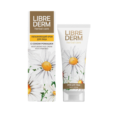 Фото Либридерм, крем для лица увлажняющий с ромашкой, 75 мл