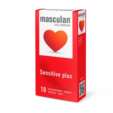 Фото Презервативы Masculan sensitive plus, 10 шт.