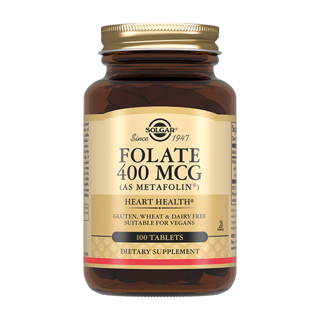 Фото Солгар Фолат Метафолин 400 мкг, таблетки, 100 шт.