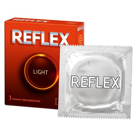 Фото Reflex Light презервативы в смазке, 3 шт.