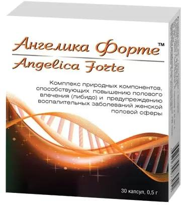 Фото Ангелика Форте, капсулы 0.5 г, 30 шт.