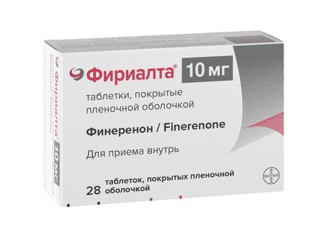 Фото Фириалта таблетки, покрытые пленочной оболочкой 10 мг, 28 шт.