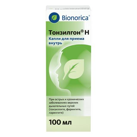 Фото Тонзилгон Н, капли 100 мл