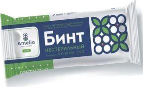 Фото Бинт марлевый нестерильный Амелия, 5м х 10см