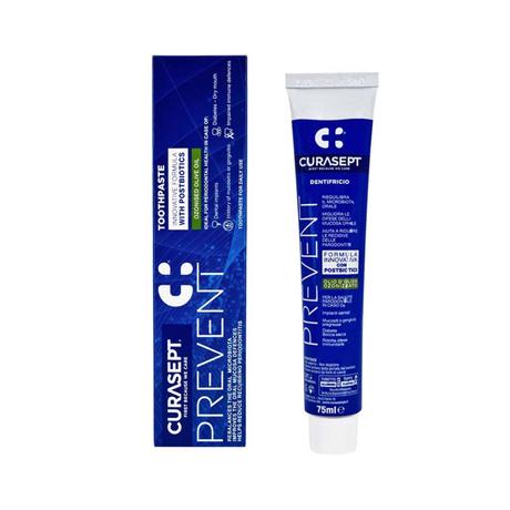 Фото Curasept Prevent зубная паста профилактическая (с постбиотиками), 75 мл