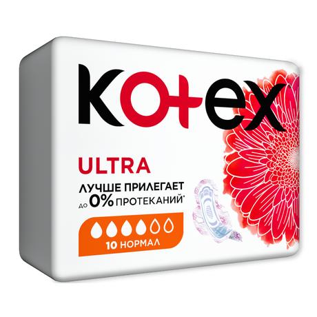 Фото Kotex Ultra Normal, прокладки, 10 шт.