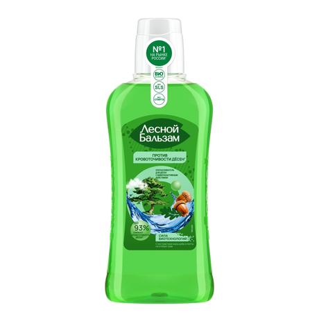 Фото Лесной бальзам, ополаскиватель для полости рта при кровоточивости Дуб и Пихта, 400 мл