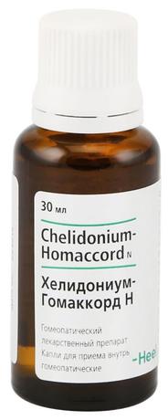 Фото Хелидониум-Гомаккорд Н, капли для приема внутрь 30 мл, 1 шт.