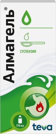 Фото Алмагель, суспензия, 170 мл