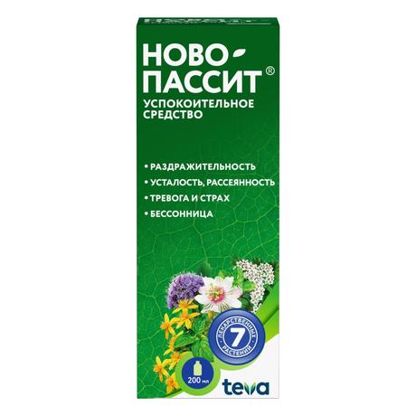 Фото Ново-Пассит, раствор, 200 мл