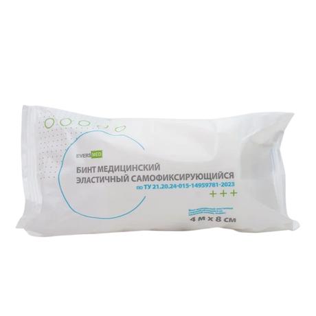 Фото Бинт медицинский эластичный самофиксирующийся 4мх8см