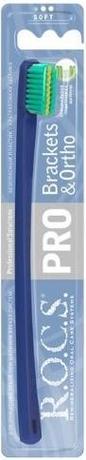 Фото Rocs Pro Brackets & Ortho, зубная щетка мягкая
