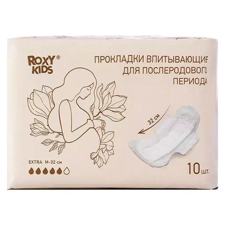Фото Roxy Kids прокладки женские гигиенические послеродовые прокладки женские гигиенические послеродовые Extra M №10