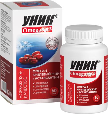 Фото Омега-3 Крилевый жир, капсулы, 60 шт.