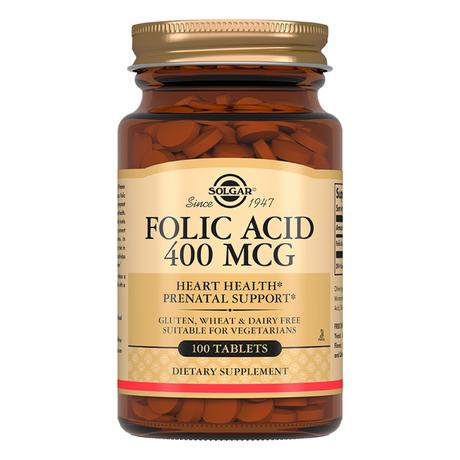 Фото Солгар Фолиевая кислота, таблетки, 100 шт.
