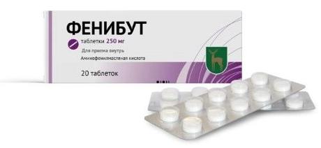 Фото Фенибут, таблетки 250 мг, 20 шт.