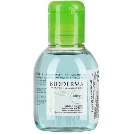 Фото Bioderma Sebium H2O Мицеллярный раствор очищающ вода мицеллярная  100 мл №1