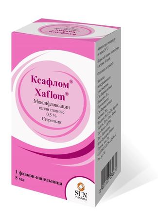 Фото Ксафлом, капли глазные 0,5 %, 5 мл