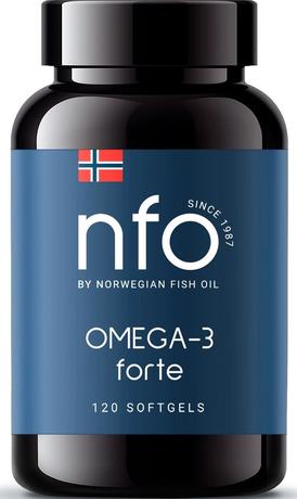 Фото Norwegian Fish Oil Омега-3 Форте, капсулы, 1000 мг, 120 шт.