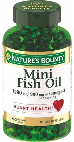 Фото Nature's Bounty Омега-3, капсулы 900 мг, 90 шт.