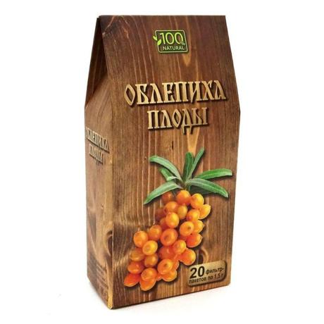 Фото Алтай Облепиха плоды, чайный напиток фильтр-пакеты 1.5 г, 20 шт.