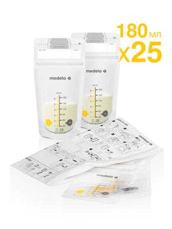 Фото Медела одноразовые  пакеты для хранения грудного молока, 25 шт.