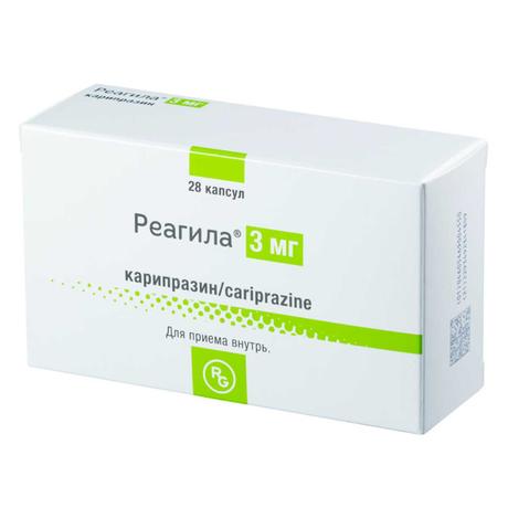 Фото Реагила, капсулы 3 мг, 28 шт.
