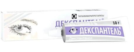 Фото Декспантель, гель глазной 5% 10 г, 1 шт.
