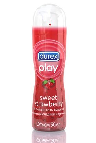 Фото Durex Play Sweet Strawberry, гель-смазка ( с ароматом сладкой клубники) 50 мл
