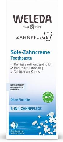 Фото Weleda зубная паста Солевая 75 мл