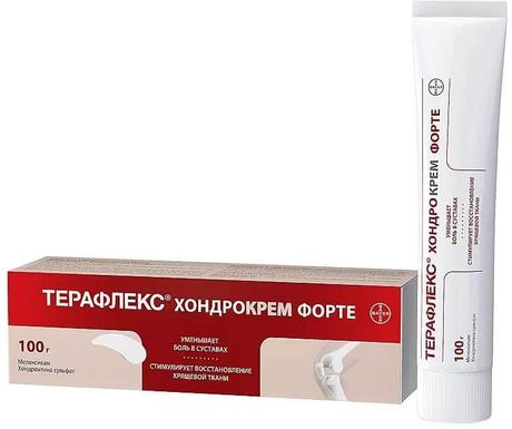 Фото Терафлекс Хондрокрем Форте, крем 1%+5% 100 г, 1 шт.