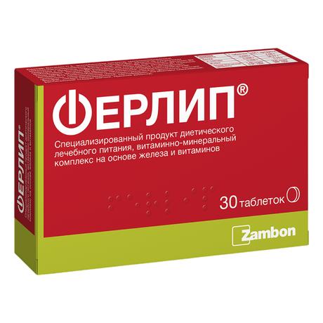 Фото Ферлип, таблетки, 30 шт.