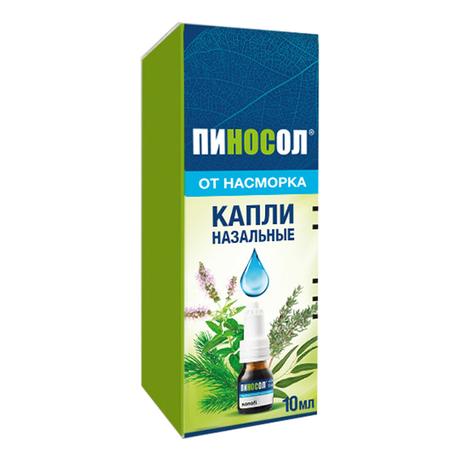 Фото Пиносол, капли назальные 10 мл