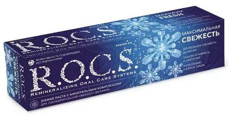 Фото Rocs, зубная паста Максимальная Свежесть, 94 г